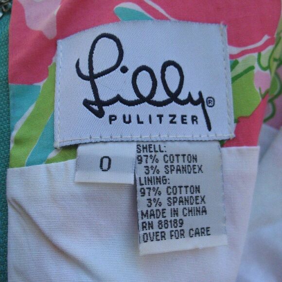 Vintage Lilly Pulitzer Birdie Print Shift Dress - Picture 9 of 9